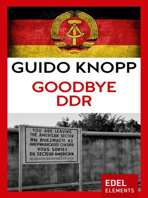 cover image of Goodbye DDR